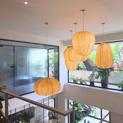 This is the view from the top floor of our Indiranagar cafe. I love how the natural light hits the woven pendant lamps and the greenery. It’s a perfect example of the Pinterest-worthy, Japandi aesthetic I was going for.