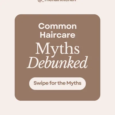 There are many common haircare myths out there. It's time to debunk them so you can care for your hair based on facts, not fiction.