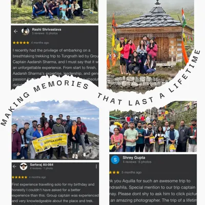 Making memories that last a lifetime. This collage features happy moments from our trips along with reviews from travelers who came and became part of our family.