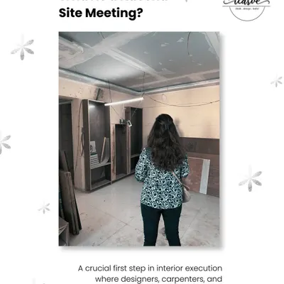 This is the first step in my on-site execution process, the Kaccha Site Meeting. It’s a collaborative session where I, the client, and the carpenters all meet on-site to align on the plan before any permanent work begins.