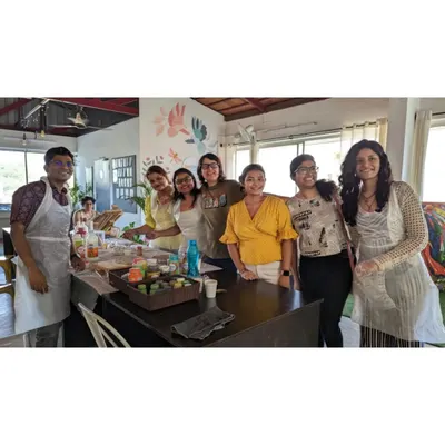 A group photo with some wonderful colleagues and participants at the StoryZone studio. This captures the friendly, collaborative energy that I bring to every corporate team-building event and public workshop.