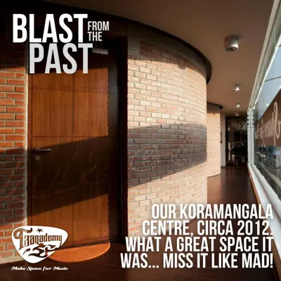 Our Koramangala centre, circa 2012. What a great space it was! I miss it like mad. So many musical journeys started right here.
