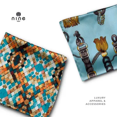 A pop of color and style is the perfect way to complete your look. I offer a vast range of printed silk pocket squares to add a touch of personality to any suit or bandhgala.