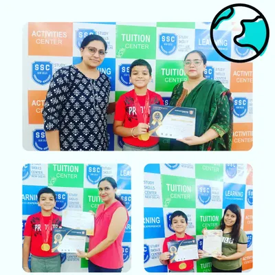 We are proud to showcase the result of our dedicated Olympiad coaching. This student from Amity School, Saket, achieved a top rank and gold medal in both the GK and Maths International Olympiads after preparing with us.