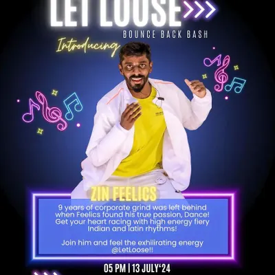 This was for the "Let Loose" event, where I shared the stage with other amazing Zumba instructors. After 9 years in corporate, I left it all for my true passion: dance. It's events like these that remind me why I made that choice.