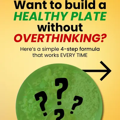 Want to build a healthy plate without overthinking? This is the question I help employees answer. My 4-step formula is the foundation of my workplace nutrition workshops.
