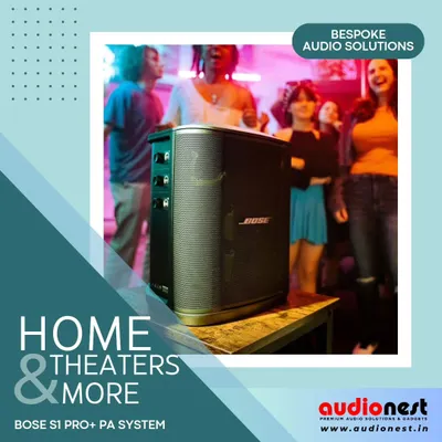 The Bose S1 Pro+ is the ultimate portable PA system for any party or small event. It's lightweight, battery-powered, and delivers that legendary Bose sound quality. It's a versatile party rocker that I recommend for anyone who needs professional sound on the go.