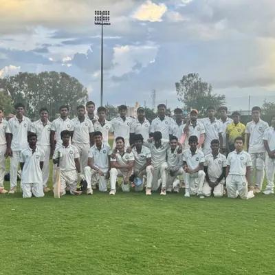 Our RSCA U-19 team, a group of senior players who are honing their skills for professional-level cricket.