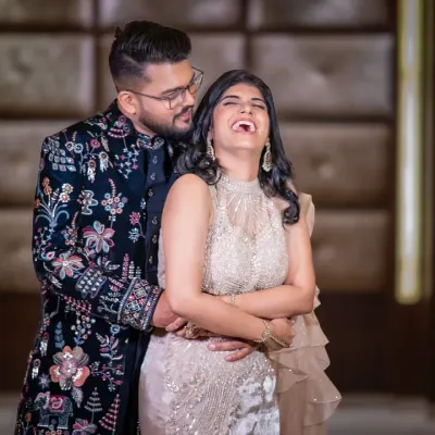 That moment of pure, uninhibited laughter is what I always aim for in an engagement shoot. It's not about posing, it's about capturing the real joy you share.