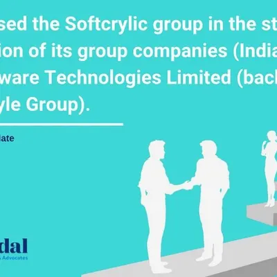 We advised the Softcrylic group and its founders on the Indian law aspects of its strategic acquisition by Hexaware Technologies Limited. This transaction highlights our expertise in navigating complex, cross-border technology sector acquisitions.