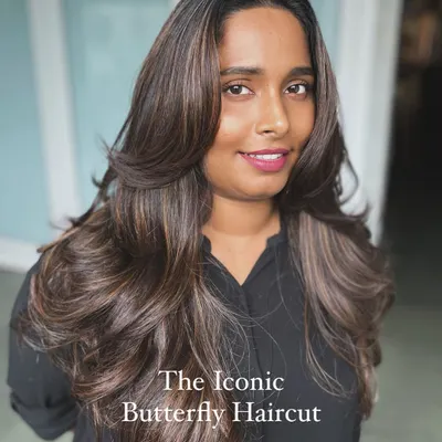 The Butterfly Haircut is one of the most requested styles today. In our classes, you'll learn the precise layering and face-framing techniques to create this voluminous, flowing look for your clients.