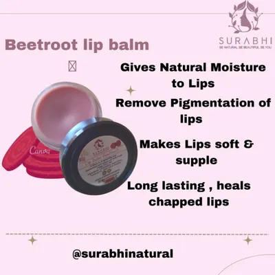 Our Beetroot Lip Balm is one of my favorite remedies for pigmented lips. Its natural bleaching properties help lighten dark lips, while the formula provides lasting moisture to heal chapped skin.