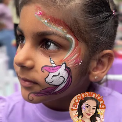 A classic unicorn design with a rainbow flair. This is one of my most requested and beloved designs for kids' birthday parties.