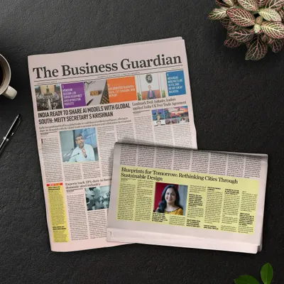 Our Director, Shaon Sengupta, was featured in The Business Guardian, discussing how architects can be change-makers by rethinking cities through sustainable design.