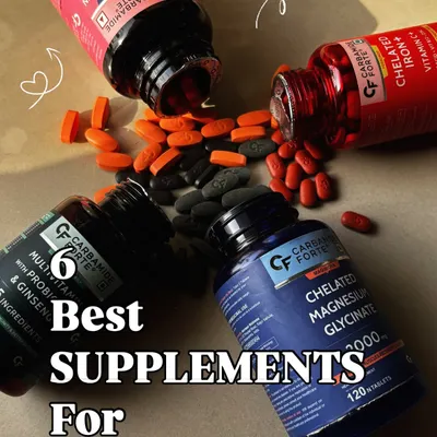 An overview of the 6 best supplements for men. I can provide a complete routine and dosage based on your age and goals.