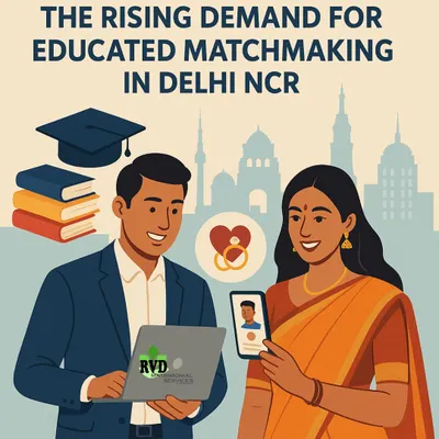 The demand for educated matchmaking in Delhi NCR is rising. I specialize in connecting professionals and educated individuals who are looking for a partner on the same intellectual wavelength.