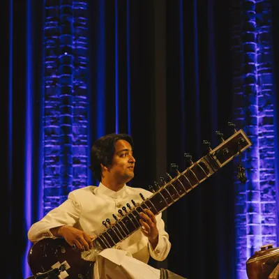 Performing Raag Bihag at the historic Amstelkerk in Amsterdam for 'Night of the Sitars'. The acoustics of the 200-year-old church created a serene and unforgettable atmosphere for this evening raga.
