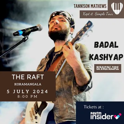 An announcement for my performance on the 'Kept it Simple Tour'. It's always an honor to share the stage with other indie artists and perform my original music.