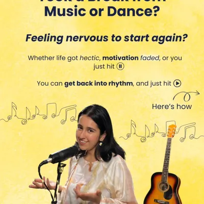 Took a break from music or dance and feeling nervous to start again? Whether life got hectic or motivation faded, you can get back into rhythm. Here's how to hit play again.