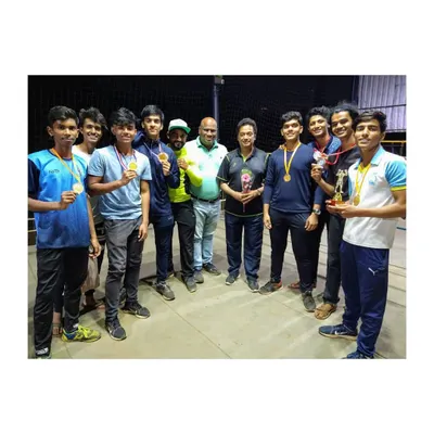 This is what I mean when I say we are one big boxing family. Here is a group of our young fighters with their coaches and medals, celebrating together.