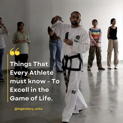 This is the core of my philosophy. Martial arts is not just a sport, it's a tool to excel in the game of life.