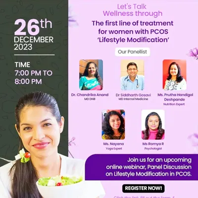 I was honored to be part of this expert panel discussion on managing PCOS through lifestyle modification. Sharing the stage with doctors and nutrition experts to help women is a cause very close to my heart.