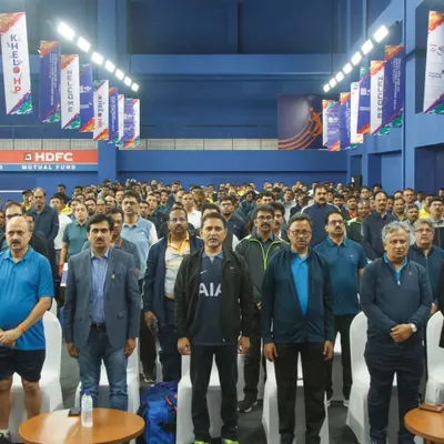 The impressive turnout for the HPCL 18th All India Inter-Unit Sports & Games Tournament. We are equipped to handle large corporate groups, ensuring a well-organized and memorable event for all employees.