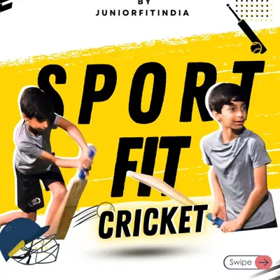 Our SportFit Cricket program is designed to build a complete player. This graphic highlights our focus on developing the core athletic skills that underpin great cricketing performance.