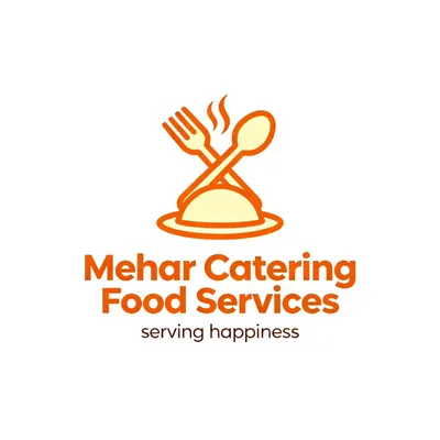 This is our logo for Mehar Catering Food Services. Our goal is simple: to serve happiness on a plate, one homemade meal at a time.