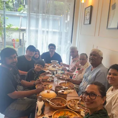 A truly memorable day when actor Arshad Warsi and his family joined us for lunch. It was an honor to introduce them to Naga cuisine and share a piece of my heritage.