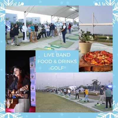 A glimpse of our Winter Fiesta. The event was a perfect blend of live music, delicious food and drinks, and golf for the whole family to enjoy.