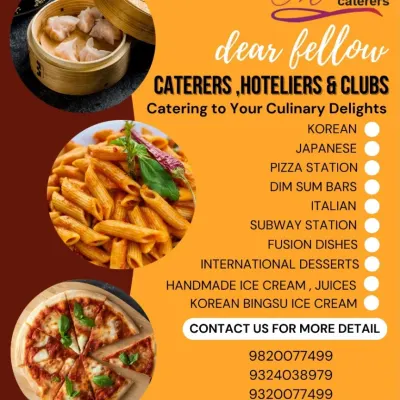 This menu highlights the range of my B2B specialty food stations, with a focus on Pan-Asian options like Japanese, Korean, and Dim Sum bars. It's a quick overview of how I can help you expand your culinary offerings.