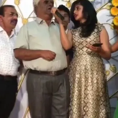 This is me with my Appa. How I wish we could sing together one last time. I miss him every single day, and I know he's watching over me.