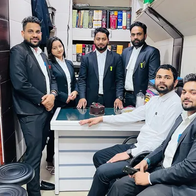 A proud moment with my colleagues, Team F 225. We celebrated my band ceremony, marking a significant step in my legal journey, together as a unit.