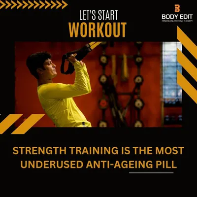 We believe that strength training is the most underused anti aging pill. Building and maintaining muscle mass is essential for a strong, resilient body at any age. Drop in for a free trial class to experience it yourself.