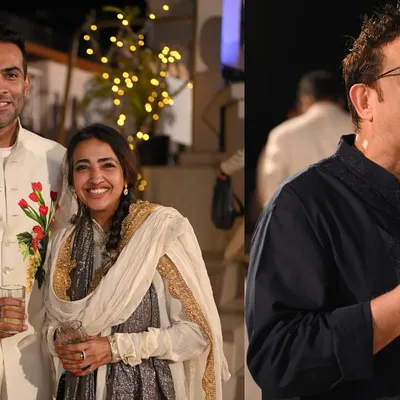 Celebrated couturier Suneet Varma at the unveiling of 'Mehr', his exclusive jewelry line for Aulerth, hosted at Rooh New Delhi.