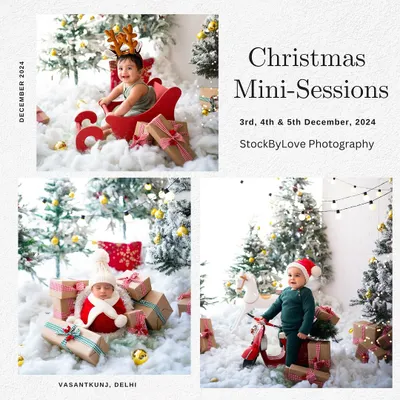 Get ready for the holidays! Here is a look at my Christmas Mini-Sessions from a previous year. These limited slots for festive photoshoots sell out fast, so keep an eye out for my next announcement.