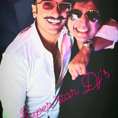 Sharing a great moment with the powerhouse of energy, Ranveer Singh. I specialize in DJing for high-profile events where the atmosphere has to be nothing short of legendary.