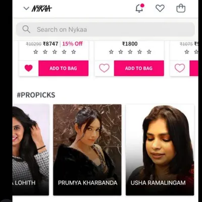 I was so excited to be featured as a Pro Pick on the Nykaa app. You can check out some of my favorite products there.