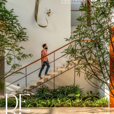 I was thrilled to see our Split House project featured on the cover of Design Essentia magazine. It is an honor to have my work recognized and shared with a wider audience.