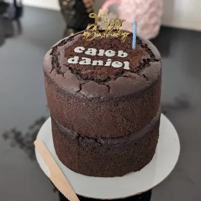 For bigger gatherings, I can bake a two-tiered version of my popular rich chocolate cake. This whole wheat and jaggery cake serves more guests while still being a guilt-free treat for a birthday celebration.