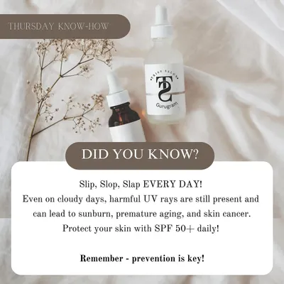 Here is one skincare tip I swear by: use SPF 50+ every single day, even when it's cloudy. Harmful UV rays are always present, and protecting your skin is the most important step to prevent premature aging and maintain its health.