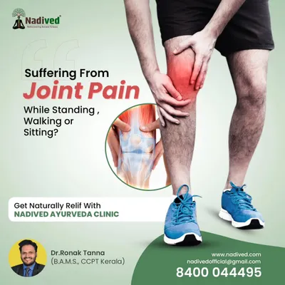 Are you suffering from joint pain while standing, walking, or sitting? Ayurveda offers natural and effective solutions that address the root cause of inflammation and degeneration. Let me help you move freely again.