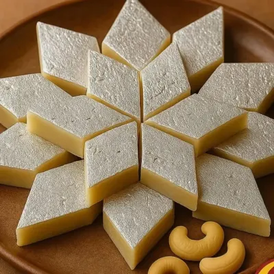 My Kaju Katli is a symbol of purity and premium quality. Made with 100% pure cashews, it has a smooth texture that melts in your mouth. Perfect for Diwali and wedding gifts.
