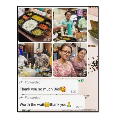 I feel so blessed when my dear foodies share photos and feedback like this. Seeing them enjoy my food with their families and colleagues is the greatest reward for my hard work.
