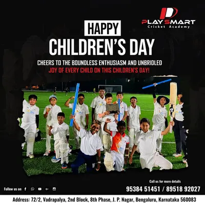 Happy Children's Day from all of us at Playsmart! A post celebrating the boundless enthusiasm and unbridled joy of every child at our academy.