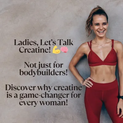 Ladies, it's time to talk about creatine. It's not just for bodybuilders. I'm sharing why creatine is a game-changer for every woman, supporting everything from strength to brain power.