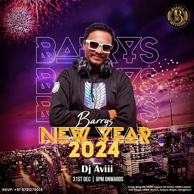 Ringing in 2024 with a bang at Barrys Sky Lounge. My New Year's Eve sets are all about non-stop energy to celebrate the start of a new year.