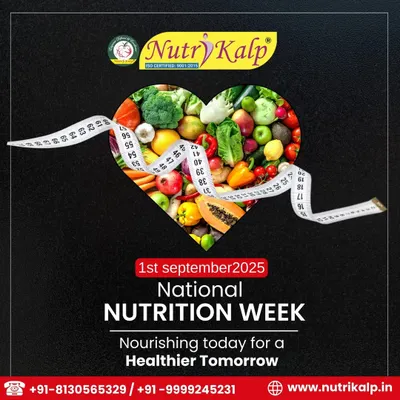 For National Nutrition Week, our message is simple: Nourishing today for a healthier tomorrow. The right nutrition is the secret to a better future.