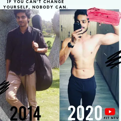 This is my six year transformation from 2014 to 2020. It's a powerful reminder that if you can't decide to change yourself, nobody can do it for you. This journey from a skinny guy to a fit athlete is what fuels my coaching.